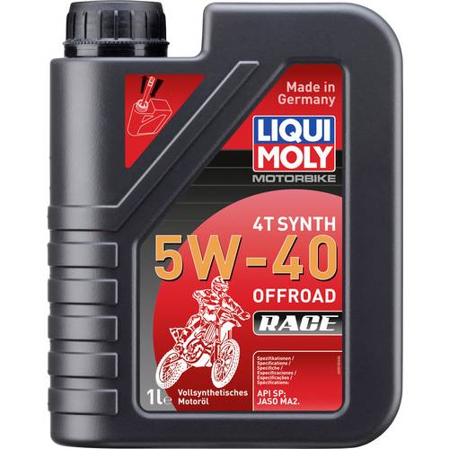 Liqui Moly Motorbike 4T Synth 5W-40 Offroad Race 3018 4-Takt-Motoröl 1 l