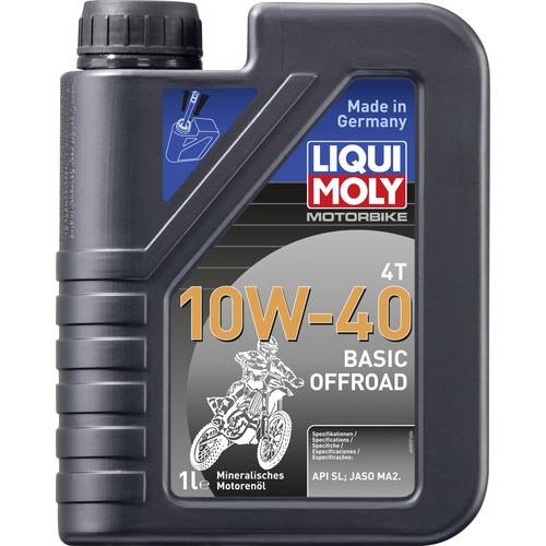 Liqui Moly Motorbike 4T 10W-40 Basic Offroad 3059 4-Takt-Motoröl 1 l