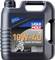 'Kunststoffkanister mit 4 Litern LIQUI MOLY 10W-40 Basic Offroad Motoröl, geeignet für Motorräder. Label zeigt Motorrad-Grafik.'