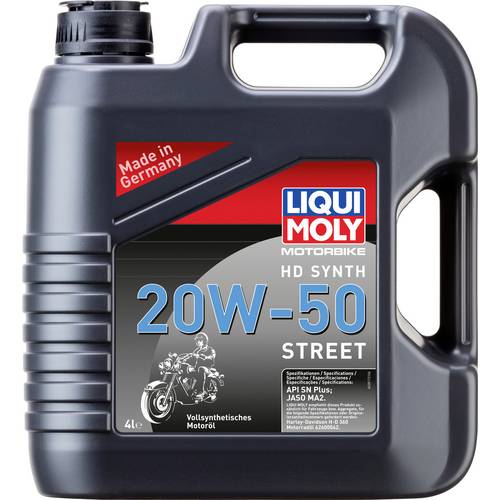 Thumbnail - Liqui Moly Motorbike HD Synth 20W-50 Street 3817 Motoröl 4 l