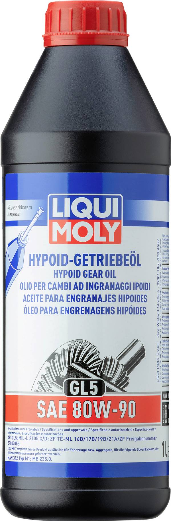 Liqui Moly GL5 4406 Getriebeöl 1 l