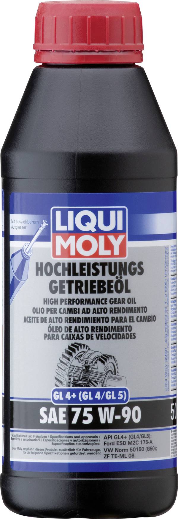 Liqui Moly GL4+ 4433 Getriebeöl 500 ml