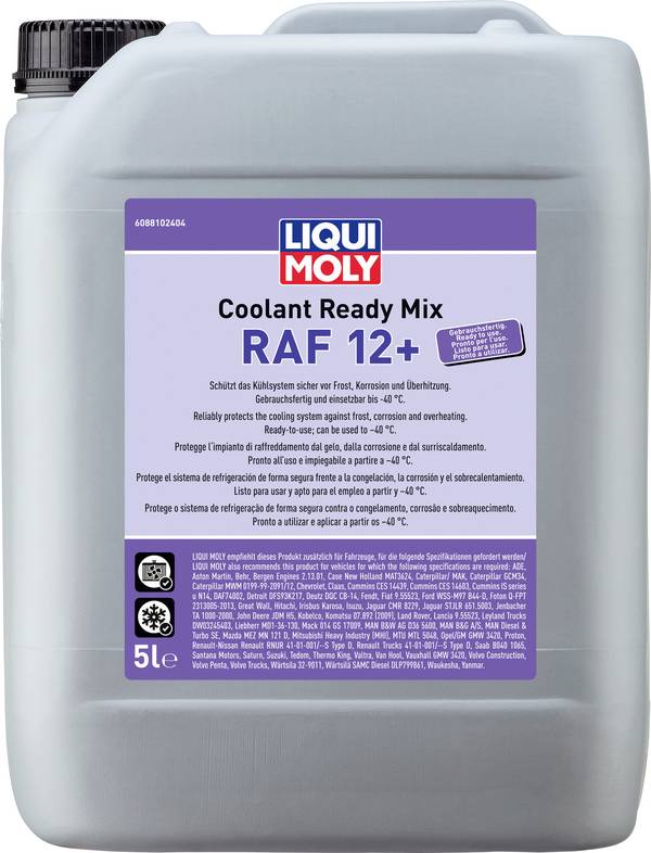 Liqui Moly Coolant Ready Mix RAF12+ 8810 Kühlerfrostschutz  5 l