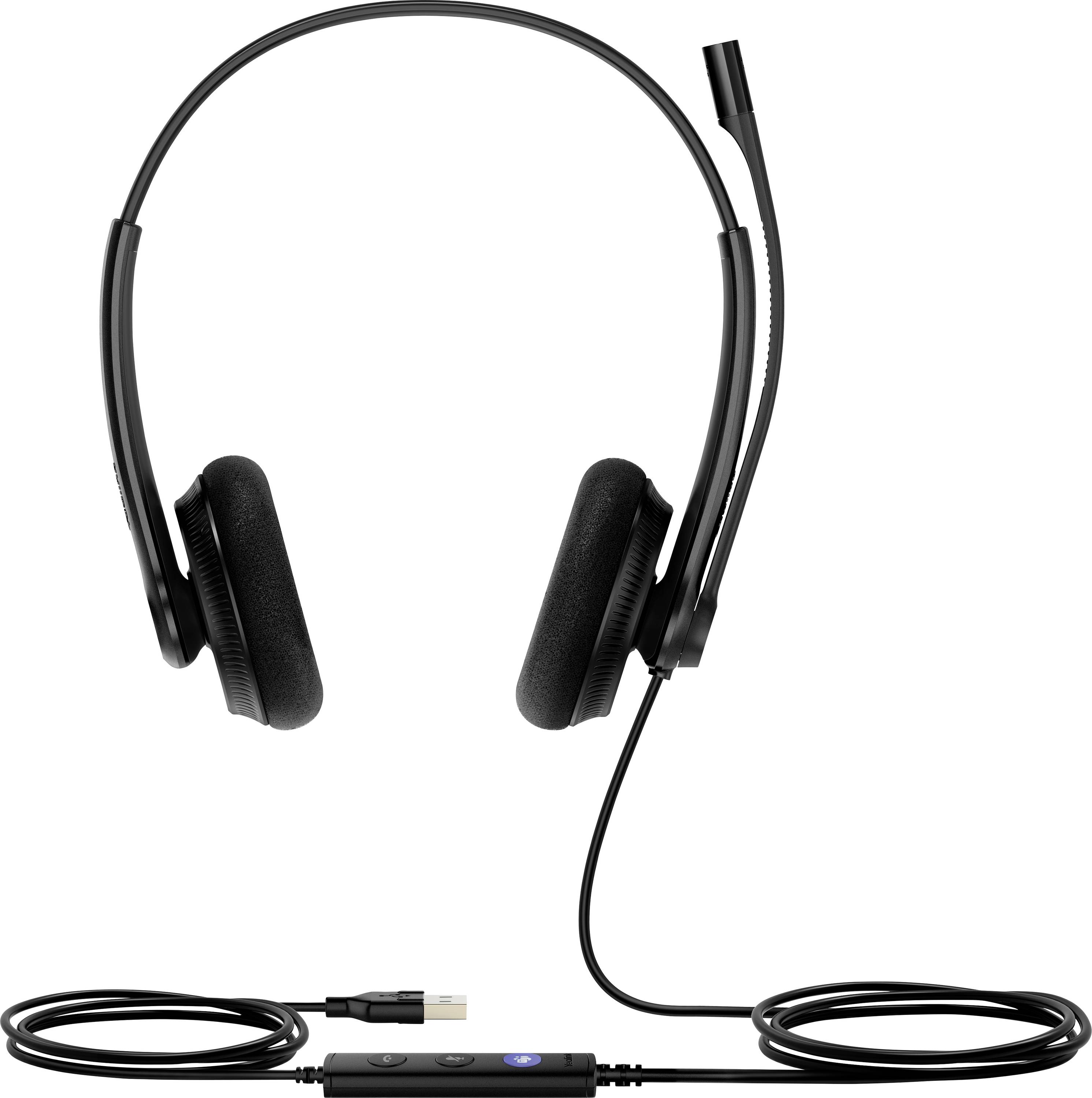 Yealink Yealink USB Headset UH34 Lite Dual Teams On Ear Headset Schwarz-0