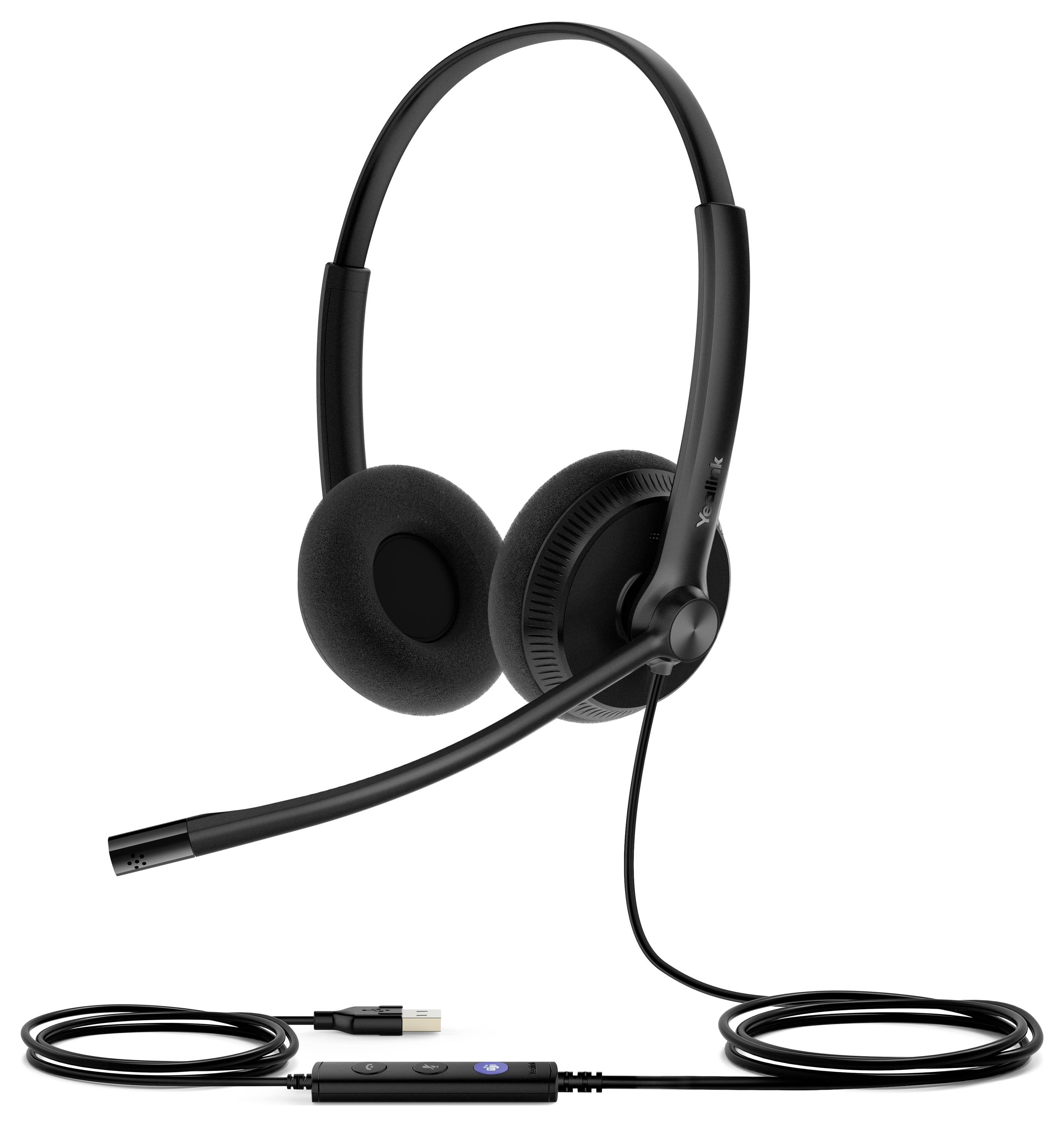 Yealink Yealink USB Headset UH34 Lite Dual Teams On Ear Headset Schwarz-1