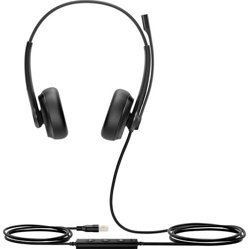 Thumbnail - Yealink Yealink USB Headset UH34 Dual UC On Ear Headset Schwarz