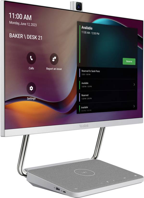 Yealink Yealink Video Collaboration Bar A24 Konferenzsystem  Silber