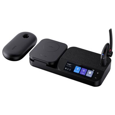 Yealink BH71 Workstation Pro On Ear Headset Bluetooth® Mono Schwarz Mikrofon-Rauschunterdrückung Ladecase Telefon-2
