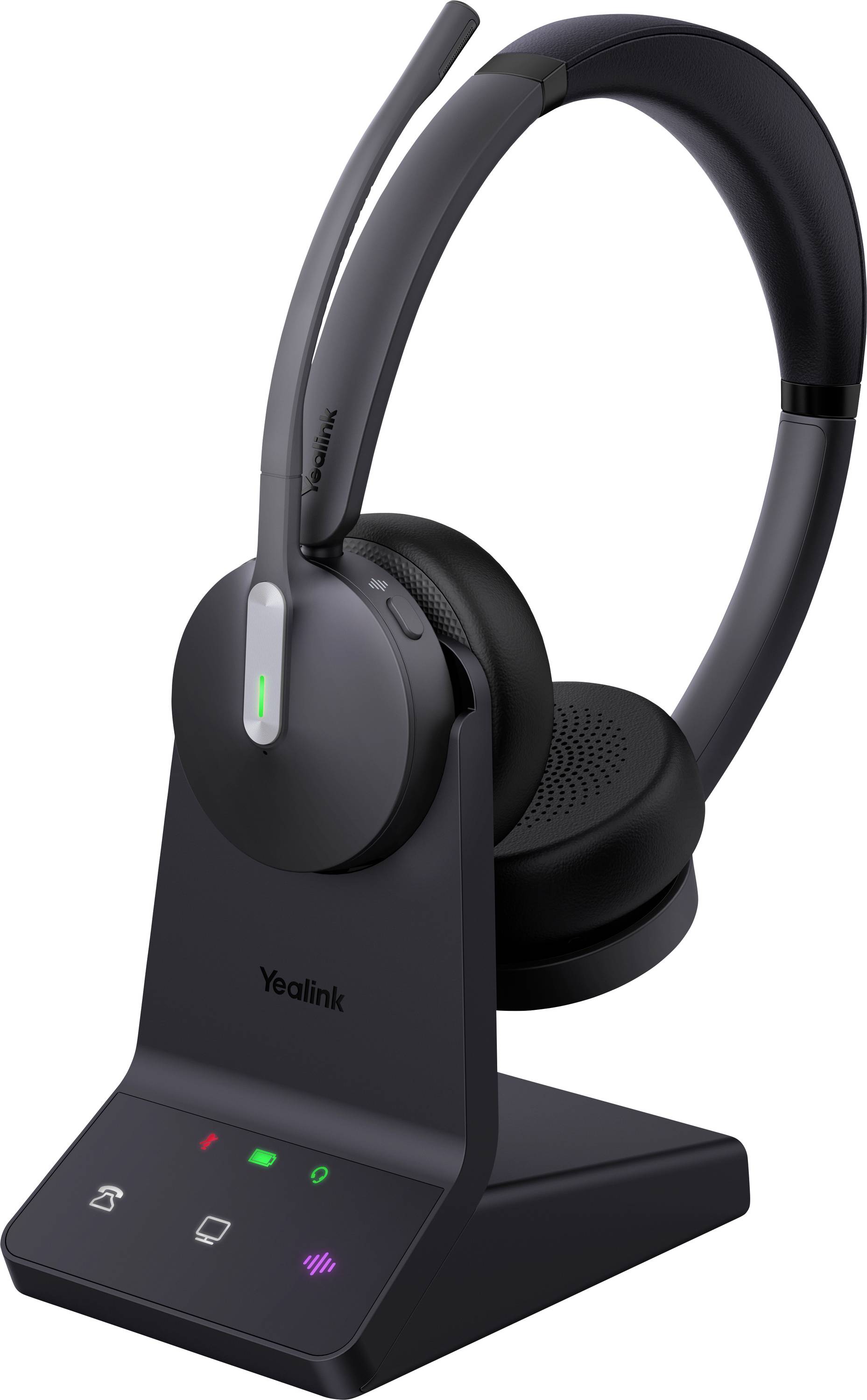Thumbnail - Yealink Yealink Headset WH64 Dual UC On Ear Headset Schwarz