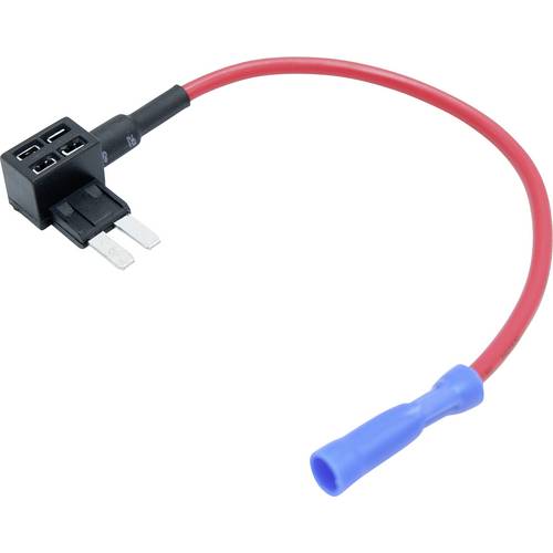 TRU COMPONENTS Flachsicherungsadapter Flachsicherung Mikro Pole LP 15 A 1 St.