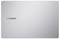 Silberner Laptopdeckel mit 'ASUS ExpertBook'-Logo oben links.