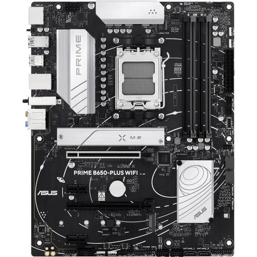 Thumbnail - Asus MB PRIME B650-PLUS WIFI Mainboard Sockel (PC) AMD® AM5 Formfaktor (Details) ATX Mainboard-Chipsatz AMD® B650
