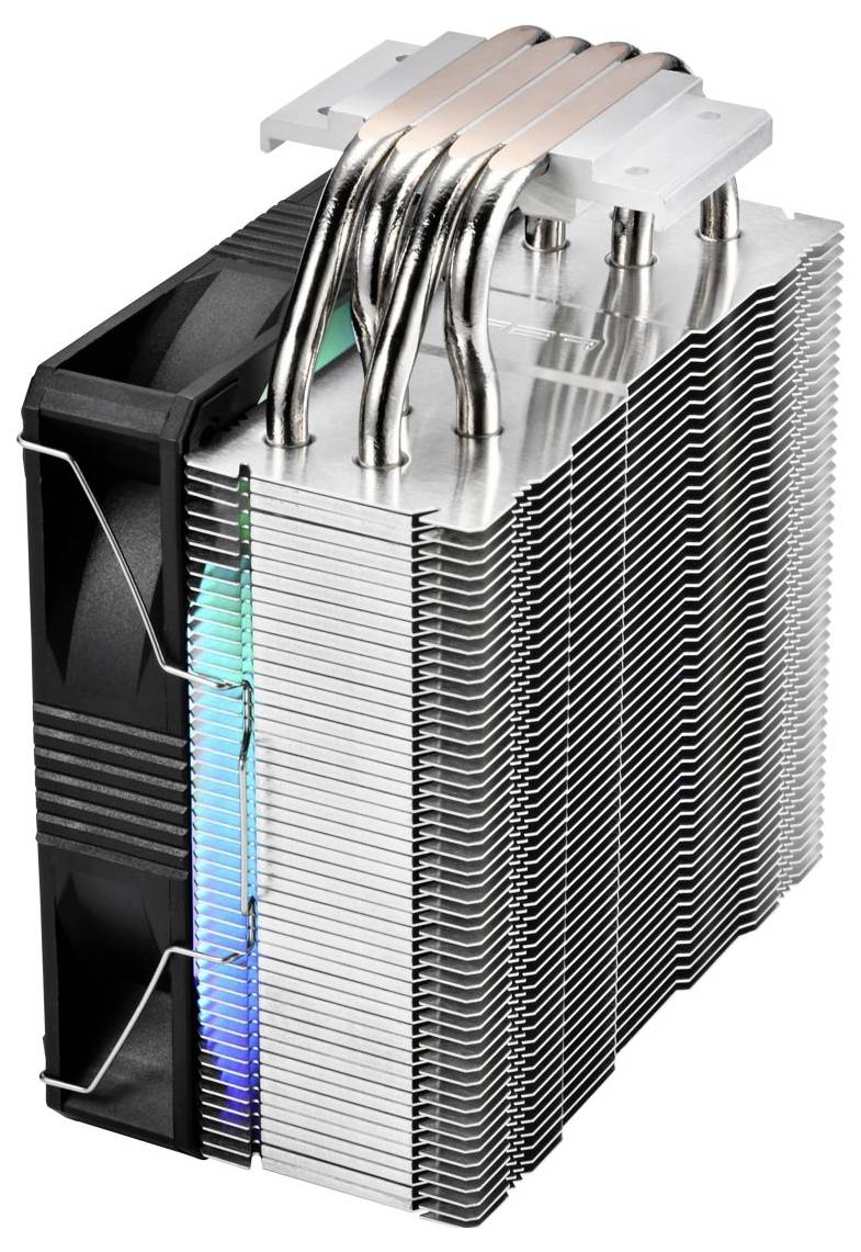 FSP Fortron POO0000010 CPU-Kühler mit Lüfter Intel® LGA 1851, Intel® LGA 1700, Intel® LGA 1200, AMD® AM4, AMD® AM5-4