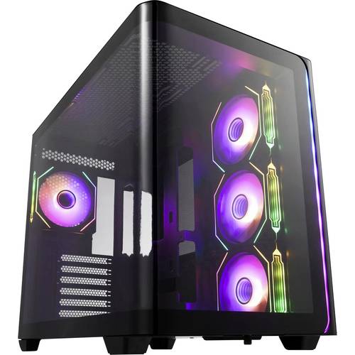 Thumbnail - FSP Fortron POC0000254 Midi-Tower Gaming-Gehäuse Schwarz Seitenfenster