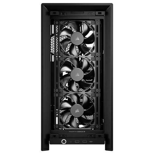 Corsair CC-9011312-WW Midi-Tower PC-Gehäuse Schwarz Seitenfenster, Staubfilter