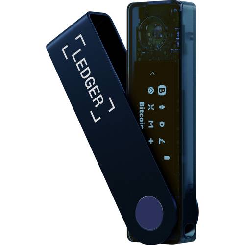 Thumbnail - Ledger Nano X Hardware Wallet Saphirblau Bluetooth®, USB-C®, USB-A 1 St. LNX-SPH-BLUE-ENDEPT