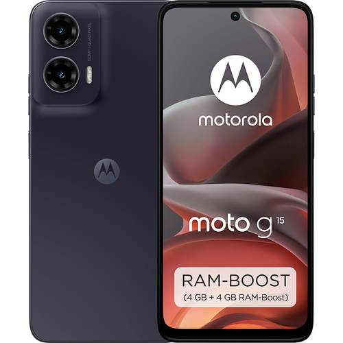 Thumbnail - Motorola moto g15 Smartphone 128 GB 17.1 cm (6.72 Zoll) EEK A (A - G) Grau Android™ 15 Dual-SIM