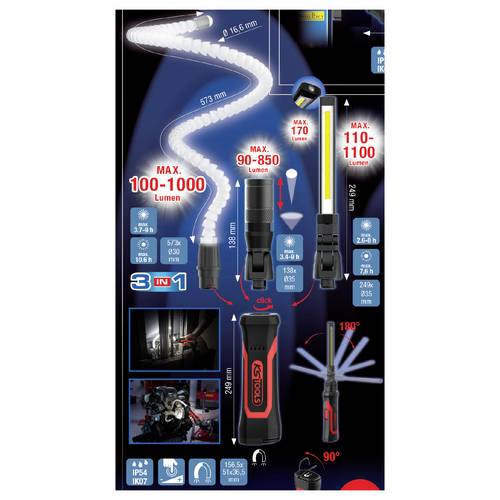 KS Tools 150.4600 LED Arbeitsleuchte