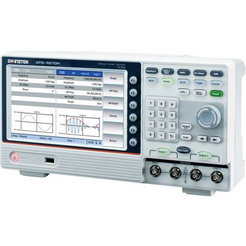 Thumbnail - GW Instek Funktionsgenerator netzbetrieben 100 MHz (max) 2-Kanal Dreieck, Sinus, Rechteck, Rauschen, Arbiträr