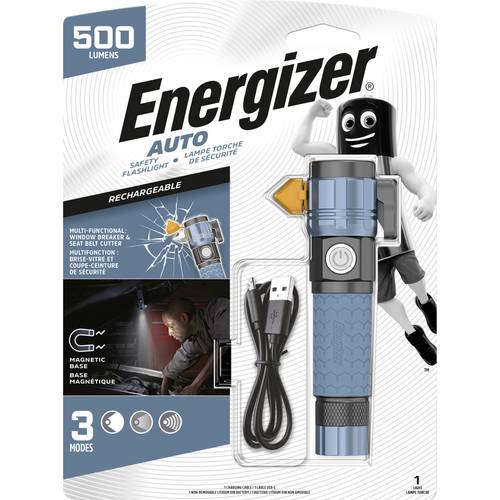 Thumbnail - Energizer Auto Metal Light LED Taschenlampe akkubetrieben 500 lm