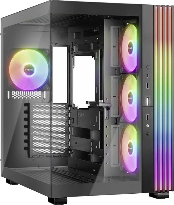 BeQuiet LIGHT BASE 600 LX Black Midi-Tower PC-Gehäuse  Schwarz