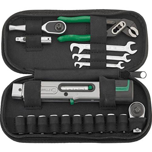 Stahlwille Rad-Set 730/2 Fahrrad Werkzeug mit Satteltasche