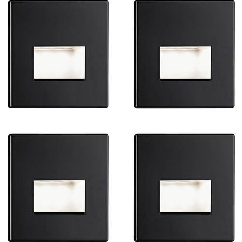 Paulmann 41308 Edge LED-Wandeinbauleuchte LED LED Schwarz (matt)