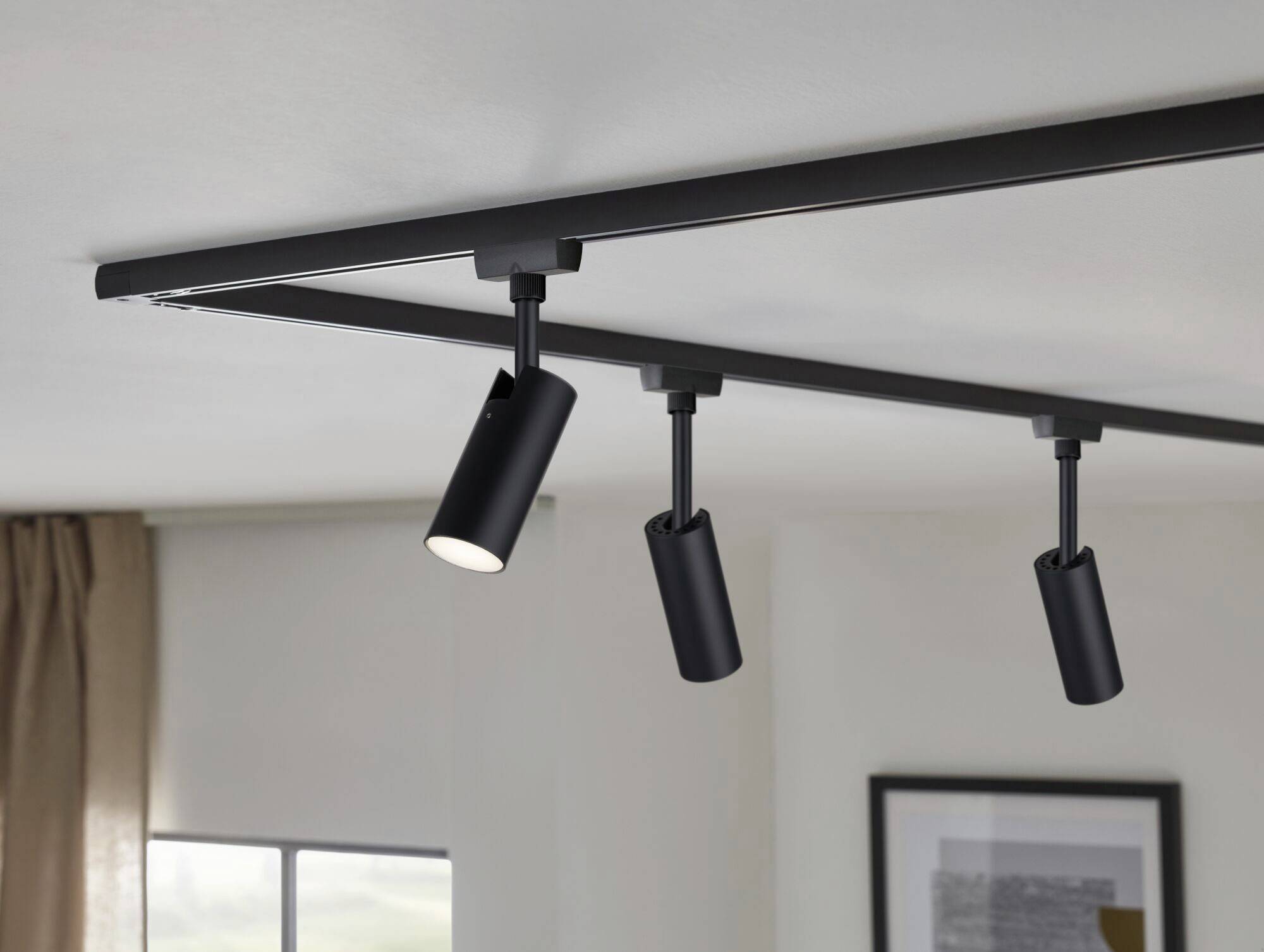 Paulmann 41304 Hochvolt-Schienensystem-Set URail LED 9 W LED Schwarz (matt)-5