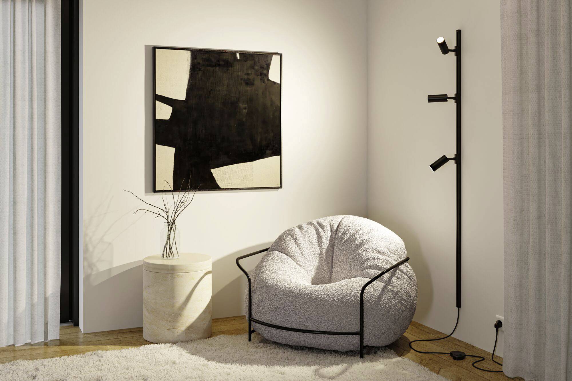 Paulmann 41304 Hochvolt-Schienensystem-Set URail LED 9 W LED Schwarz (matt)-7