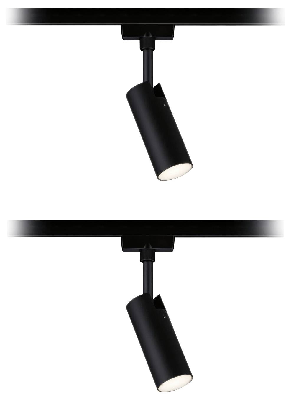 Paulmann 41304 Hochvolt-Schienensystem-Set URail LED 9 W LED Schwarz (matt)-1