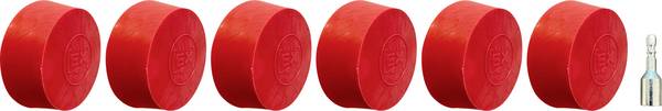 KS Tools 515.5476 515.5476 Alufelgen-Reparaturkit 6 St.