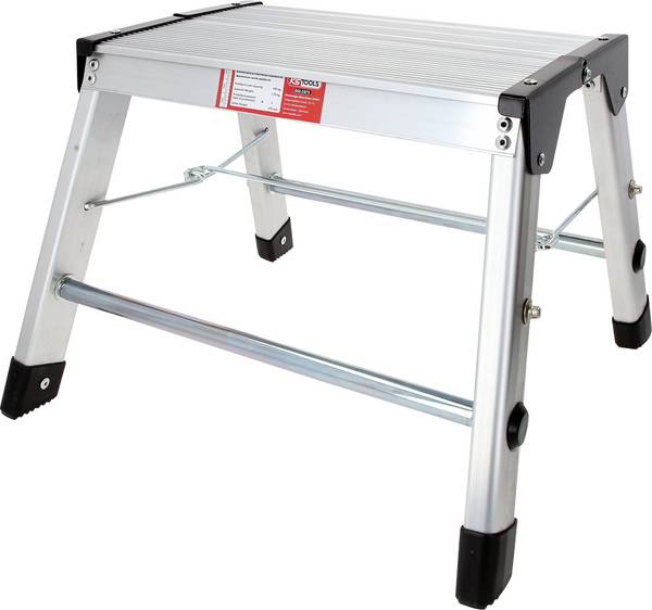 KS Tools  800.0975 Aluminium Klapptritt   Silber, Schwarz
