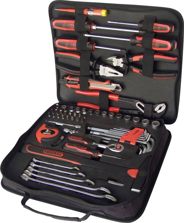 KS Tools 1/4" Universal-Werkzeugtasche, 62-tlg 1/4" Universal-Werkzeugtasche, 62-tlg Werkzeugset