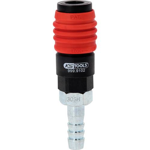 3in1 Universal-Druckluft-Sicherheitskupplung, 11 mm mit Schlauchtülle KS Tools 999.9102