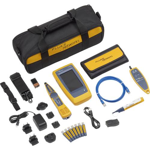 Fluke Networks LIQ-DUO-VFL-LFD-H6EU Netzwerktester Passend für (Netzwerk-Spezifikationen (CAT)): CAT 4, CAT 5, CAT 5e, C...