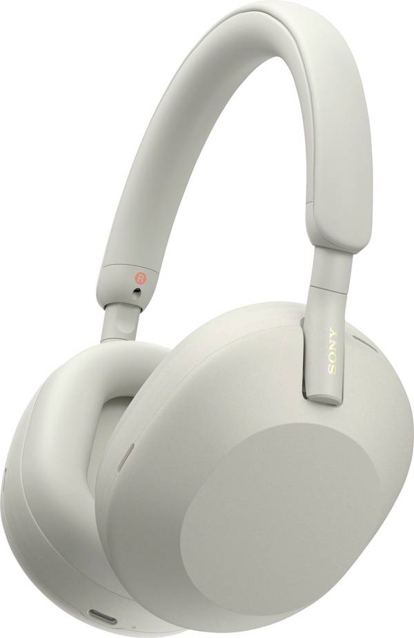 Sony WH-1000XM5 Over Ear Headset Bluetooth® Stereo Silber High-Resolution Audio, Mikrofon-Rauschunterdrückung, Noise Cancelling Batterieladeanzeige, Headset, Klang-Personalisierung, Lautstärkeregelung, Schwenkbare Ohrmuscheln, Surround-Sound, Touch-Steuerung