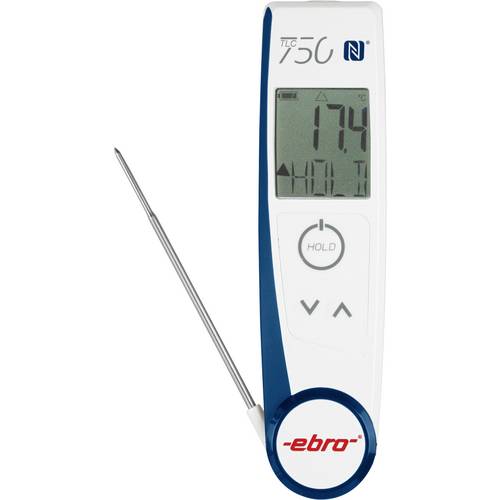 Thumbnail - Xylem TLC 750 NFC Infrarothermometer und Einstichthermometer (HACCP) Messbereich Temperatur -50 bis +250 °C Fühler-Typ T...