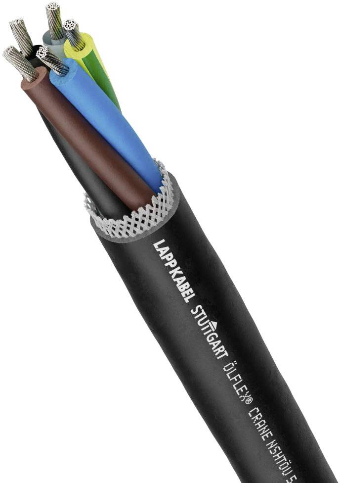 LAPP ÖLFLEX® CRANE NSHTÖU Fördermittelleitung 30 G 2.5 mm² Schwarz 0043019/1000 1000 m