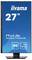 Monitor von iiyama, Modell 'ProLite XUB2793HS', 27 Zoll, mit drehbarem Bildschirm und IPS-Technologie.