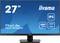 '27" iiyama ProLite XU2793QSU' Monitorbildschirm, zeigt IPS-Technologie, 100 Hz Bildwiederholrate, 2560 x 1440 Auflösung.