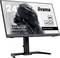 Ein schwarzer Computermonitor von iiYama mit einem 24-Zoll-Display, beworben als G-Master Black Hawk Modell, IPS, 1 ms, 100 Hz.