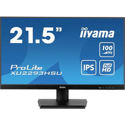 Ein 21,5-Zoll-Monitor von iiyama, Modell ProLite XU2293HSU, mit IPS-Display, Full HD-Auflösung und 100 Hz Bildwiederholrate.
