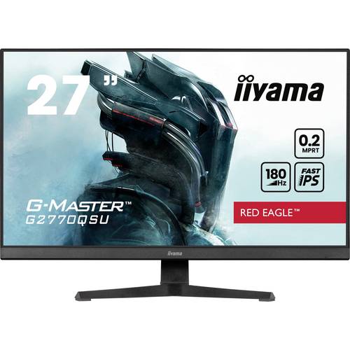 Thumbnail - Iiyama G-Master Red Eagle G2770QSU-B6 Gaming Monitor EEK E (A - G) 68.6 cm (27 Zoll) 2560 x 1440 Pixel 16:9 0.2 ms HDMI®...