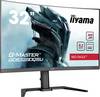 Iiyama G-Master Red Eagle GCB3280QSU-B2 Gaming Monitor EEK F (A - G) 80 cm (31.5 Zoll) 2560 x 1440 Pixel 16:9 0.2 ms HDMI®, DisplayPort, Kopfhörer (3.5 mm Klinke), USB VA LED