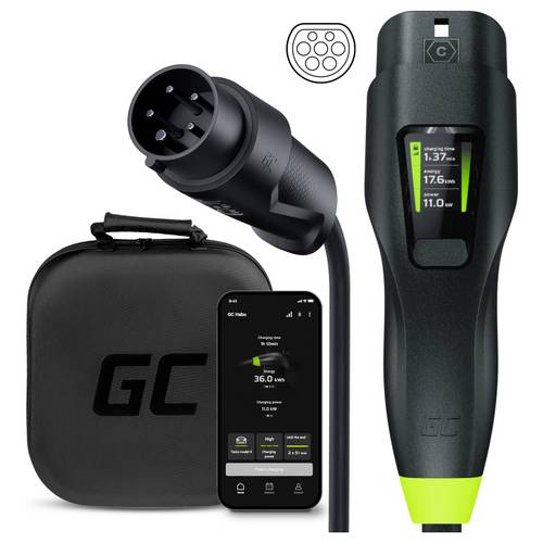Green Cell Habu EV Mobile Ladestation Typ 2 16 A 11 kW App