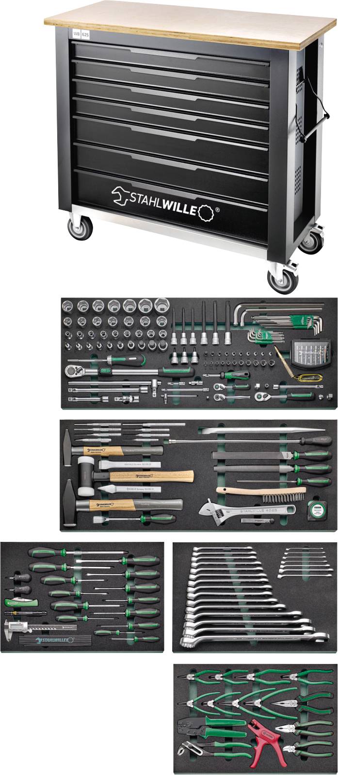 Stahlwille WB 625/238QR 98830205 Werkzeugset