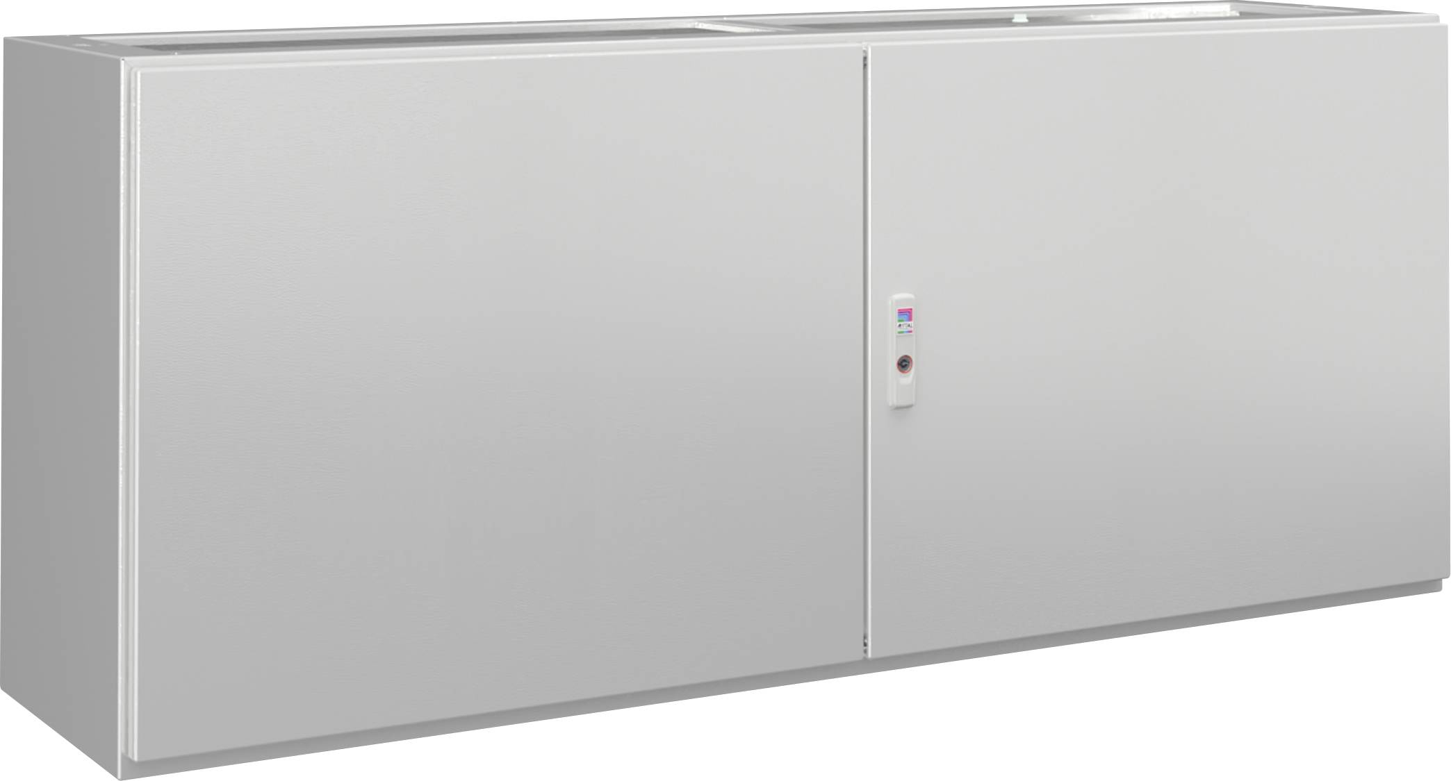 Rittal CX 6703.000 Pult-Gehäuse Unterteil (B x H x T) 1600 x 675 x 400 mm Stahlblech Grau (RAL 7035) 1 St.