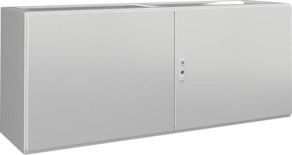 Rittal CX 6707.000 Pult-Gehäuse Unterteil (B x H x T) 1600 x 675 x 500 mm Stahlblech Grau (RAL 7035) 1 St.