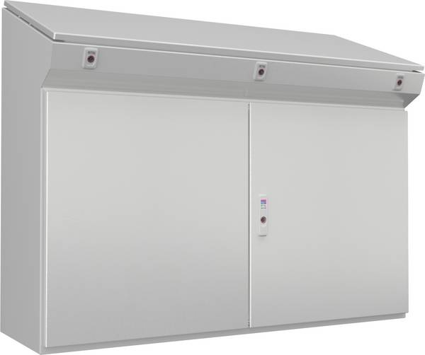 Rittal CX 6742.000 Standpult (B x H) 1200 mm x 970 mm Stahlblech Grau (RAL 7035) 1 St.