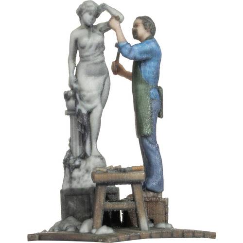 NOCH H0 Bildhauer Bemalt, Stehend